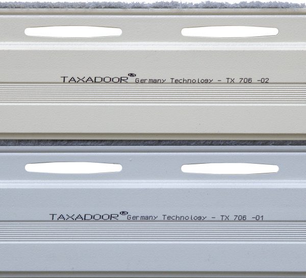 Cửa cuốn công nghệ Đức TX706 có 2 màu để lựa chọn